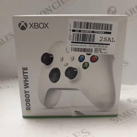 BOXED XBOX ROBOT WHITE WIRELESS CONTROLLER