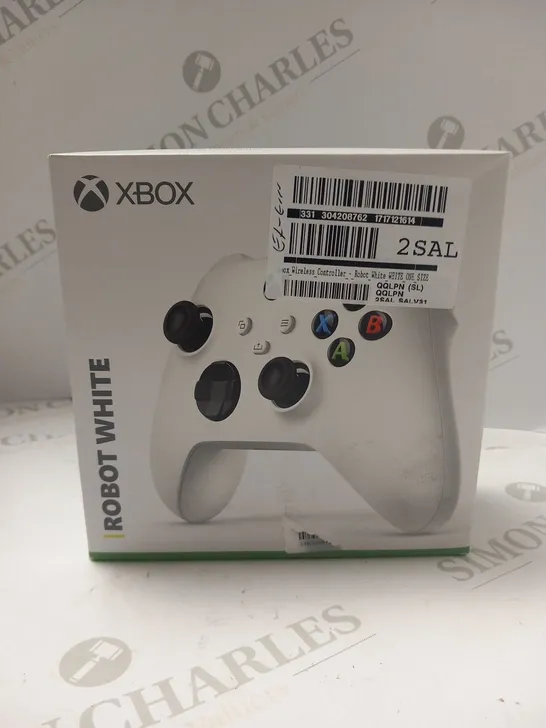 BOXED XBOX ROBOT WHITE WIRELESS CONTROLLER