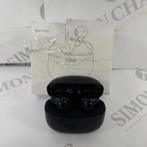 RENIMER ST01A TRUE WIRELESS EARBUDS IN BLACK