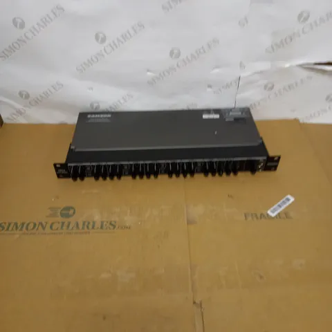 SAMSON SASM10 10 CHANNEL RACK MOUNT LINE MIXER