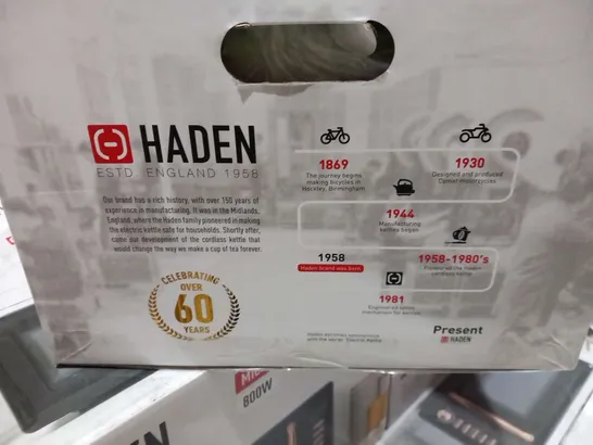 BRAND NEW BOXED HADEN 800W MICROWAVE 197061