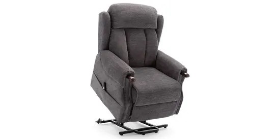 BOXED HALTON RISE RECLINER FABRIC CHAIR BASE- NO BACK