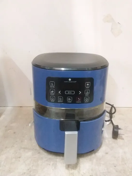 BOXED COOKS ESSENTIALS AIR FRYER - BLUE 