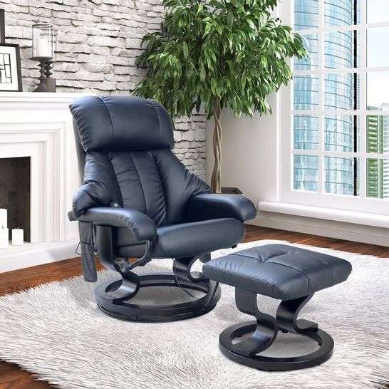 JEANICE MANUEL RECLINER WITH FOOTSTOOL 
