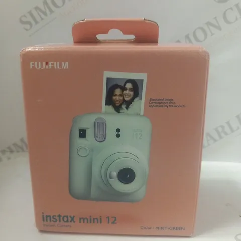 BO0XED FUJIFILM INSTAX MINI 12 INSTANT CAMERA