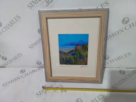 FRAMED SAND DUNES PAINTING- MALLON