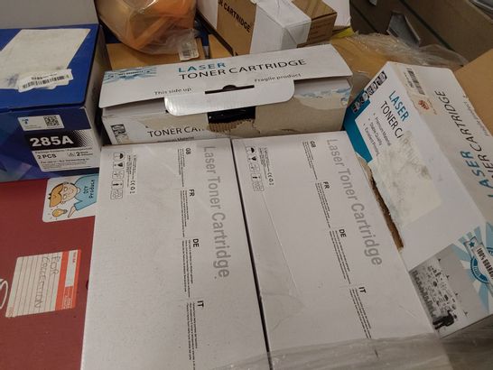 PALLET OF ASSORTED LAZER PRINTER CARTRIDGES