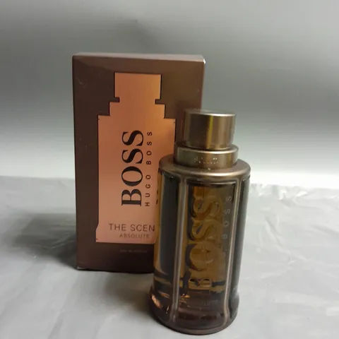 BOXED BOSS HUGO BOSS THE SCENT ABSOLUTE EAU DE PARFUM 100ML