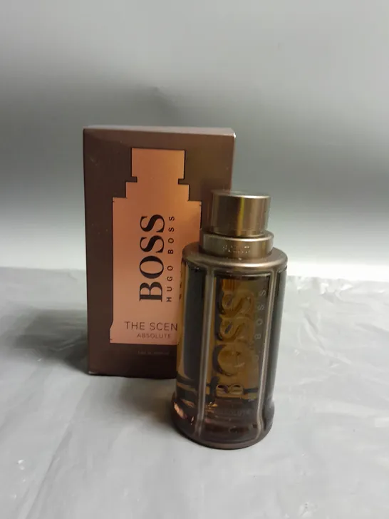 BOXED BOSS HUGO BOSS THE SCENT ABSOLUTE EAU DE PARFUM 100ML