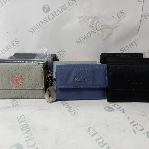 APPROXIMATELY 11 ASSORTED KIPLING NEW PIXI PREMIUM WALLET 