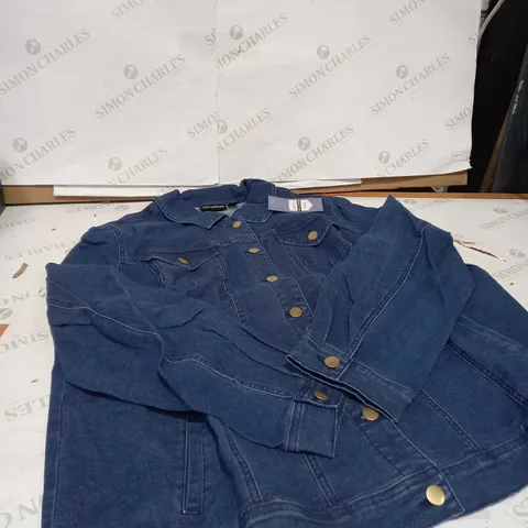 NINA LEONARD DENIM JACKET SIZE 3XL