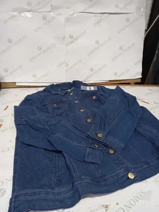 NINA LEONARD DENIM JACKET SIZE 3XL