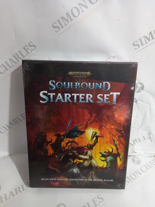 SEALED WARHAMMER AGE OF SIGMAR ROLEPLAY RPG SOULBOUND STARTER SET