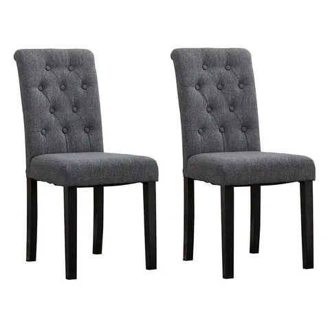 BOXED PAIR OF BRAIRNARD UPHOLSTERED DINING CHAIRS (2 BOXES)