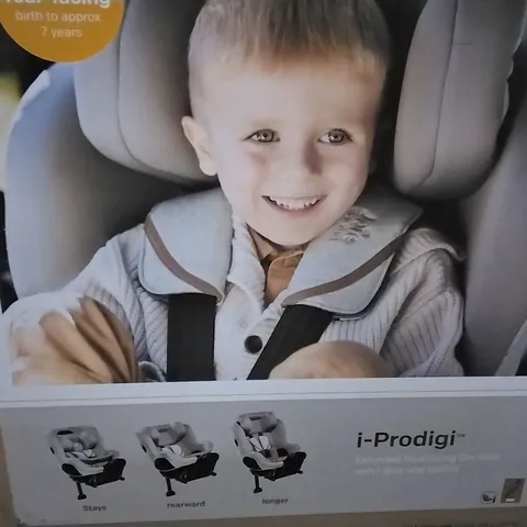 BOXED JOIE SIGNATURE I-PRODIGI EXTENDED REARFACING CAR SEAT