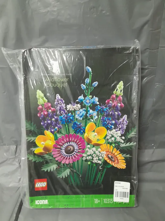 BOXED LEGO WILD FLOWER BOUQUET 10313 RRP £54.99