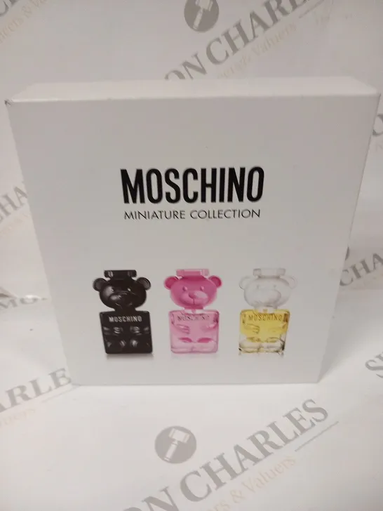 BOXED MOSCHINO MINIATURE COLLECTION 