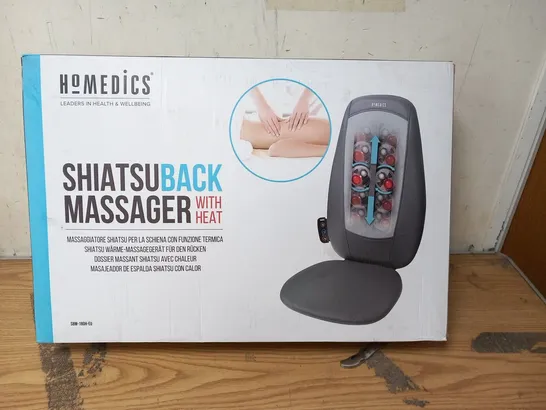 BOXED HOMEDICS SHIATSU BACK MASSAGER SBM-180H-EU