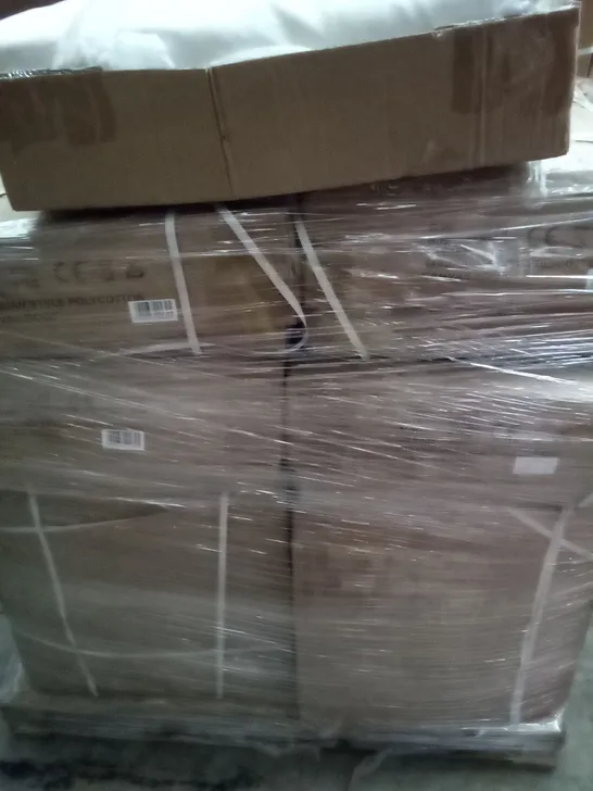 PALLET OF 14 BOXED 4X8 INDIAN STYLE POLYCOTTTON CANVAS ROOF 425G/M2 350MM WATER PROOF 