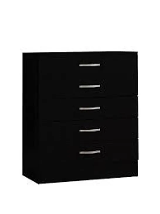 BOXED GRADE 1 RIANO 5 DRAWER CHEST