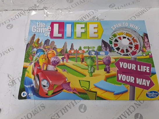 BOXED THE GAME OF LIFE BOARD GAME RRP £29.99