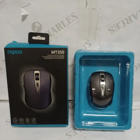 RAPOO MT350 MULTI-MODE WIRELESS MOUSE - BLACK 