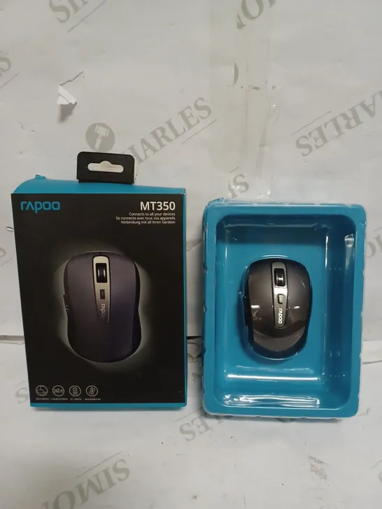 RAPOO MT350 MULTI-MODE WIRELESS MOUSE - BLACK 