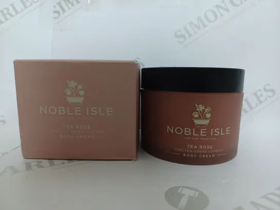 BOXED NOBLE ISLE TEA ROSE BODY CREAM