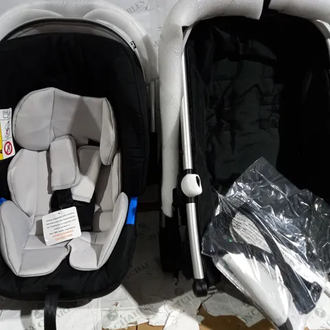 BOXED JOURNEY 4 WHEEL PUSHCHAIR IN GLACIER GREY 