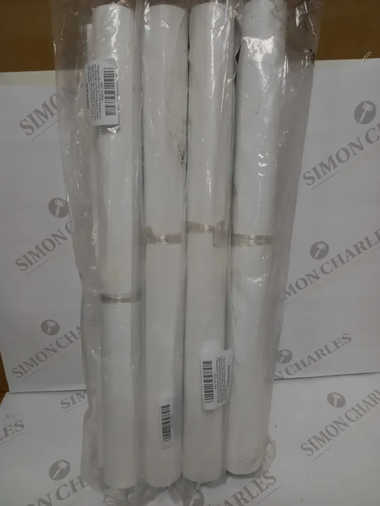 LOT OF 4 SELENS WHITE PVC BACKGROUND BACKDROP SET FOR PHOTOGRAPHY SHOOTING (50 X 100CM)