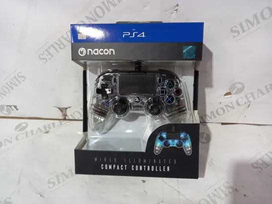 NACON WIRED ILLUMINATED COMPACT CONTROLLER FOR PLAYSTATION 4