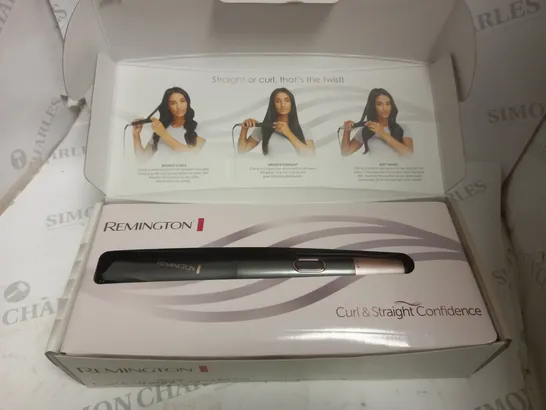 REMINGTON CURL AND STRAIGHT CONFIDENCE 2 IN 1 STYLING TOOL