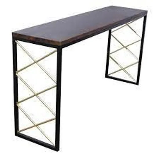 BRAND NEW BOXED ADDIS CONSOLE TABLE 79 X 71 X 71CM