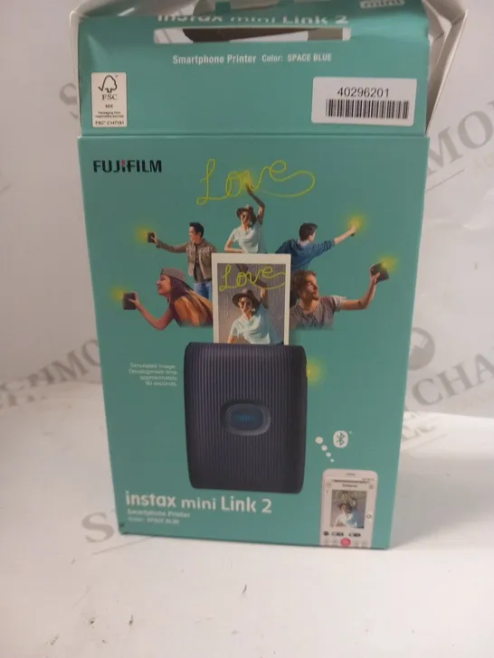 BOXED FUJIFILM INSTAX MINI LINK 2 SMARTPHONE PRINTER