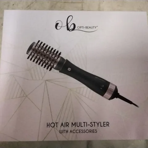 OPTI-BEAUTY HOT AIR MULTI- STYLER WITH ACCESSORIES