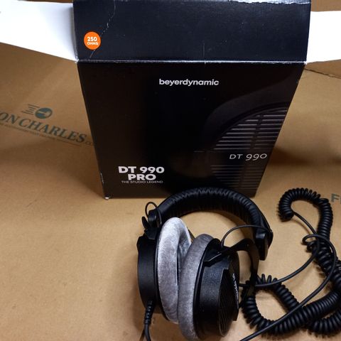 BOXED DT 990 PRO BLACK/GREY PADDED HEADPHONES
