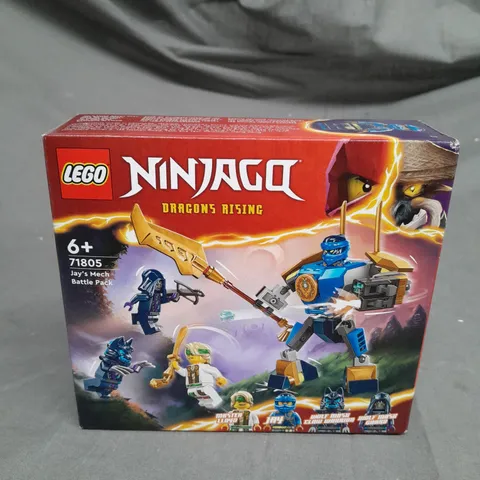 LEGO NINJAGO DRAGONS RISING - JAYS MECH BATTLE PACK - 71805