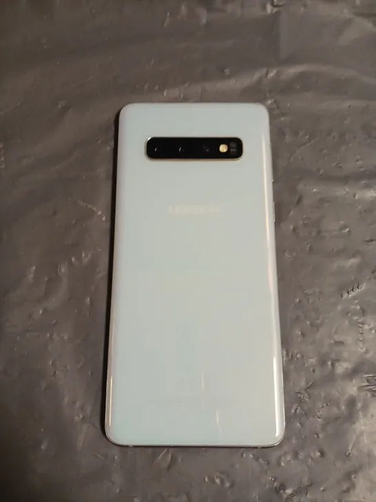 SAMSUNG GALAXY S10 SMARTPHONE SM-G973F/DS IN PRISM WHITE