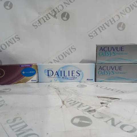 APPROX 20 ITEMS TO INCLUDE DAILIES, DAILIES TOTAL, ACUVUE