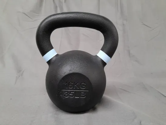 BOXED UNBRANDED 16KG CAST IRON KETTLEBELL