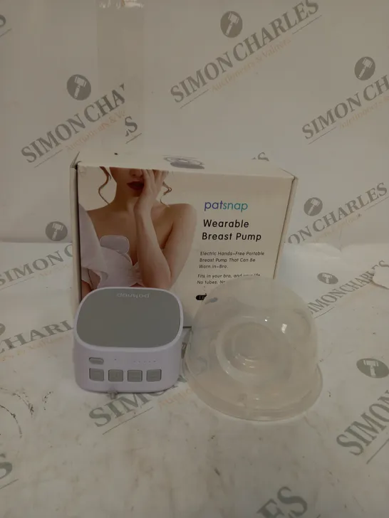 BOXED PATSNAP WEARABLE BREAST PUMP HANDS FREE