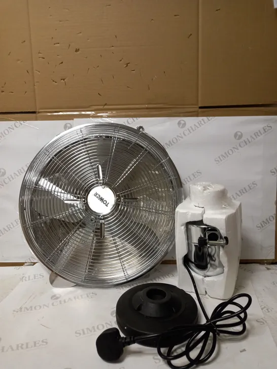 TOWER T637000 METAL PEDESTAL FAN