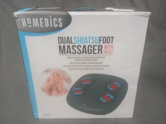 BOXED HOMEDICS DELUXE SHIATSU FULL FOOT MASSAGER WITH HEAT FM-TS9-EU