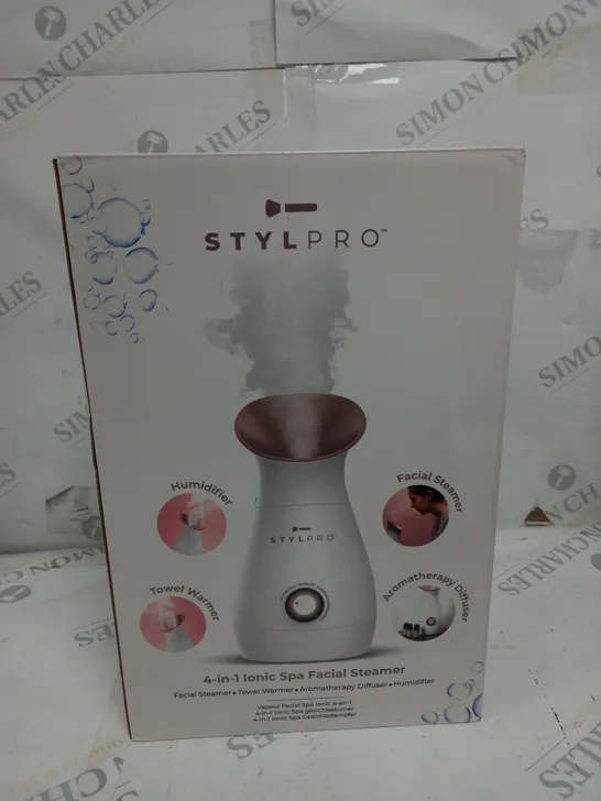 STYLPRO 4 IN 1 IONIC FACIAL STEAMER