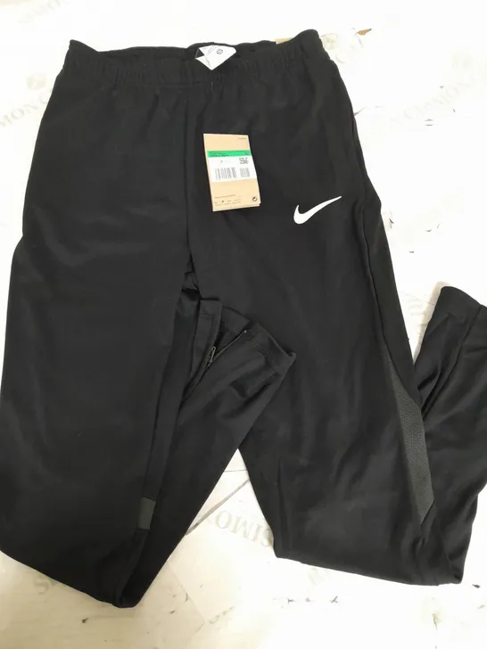 NIKE YOUTH BLACK TRACK PANTS - XL