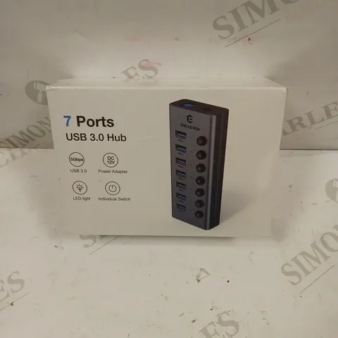 SEALED 7 PORTS USB 3.0 HUB