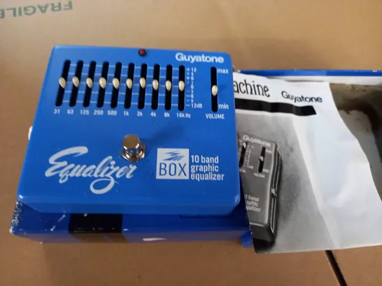 GUYATONE EQUALIZER 10 BAND GRAPHIC EQUALISER