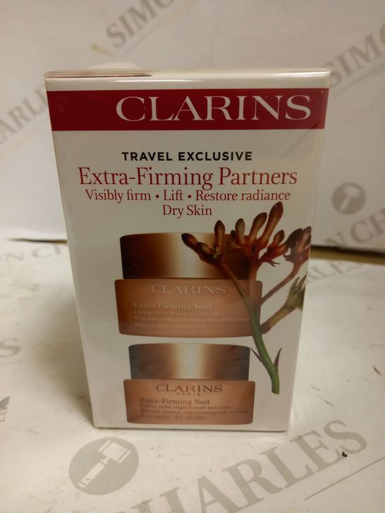 SEALED CLARINS EXTRA-FIRMING PARTNERS DAY & NIGHT DUO (2 X 50ML)