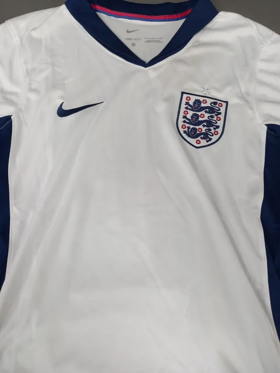 NIKE DRI-FIT ENGLAND FOOTBALL JERSEY SIZE SMALL