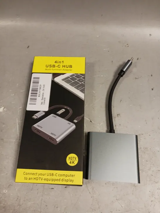 BOXED 4 IN 1 USB-C HUB - MODEL UNSPECIFIED 